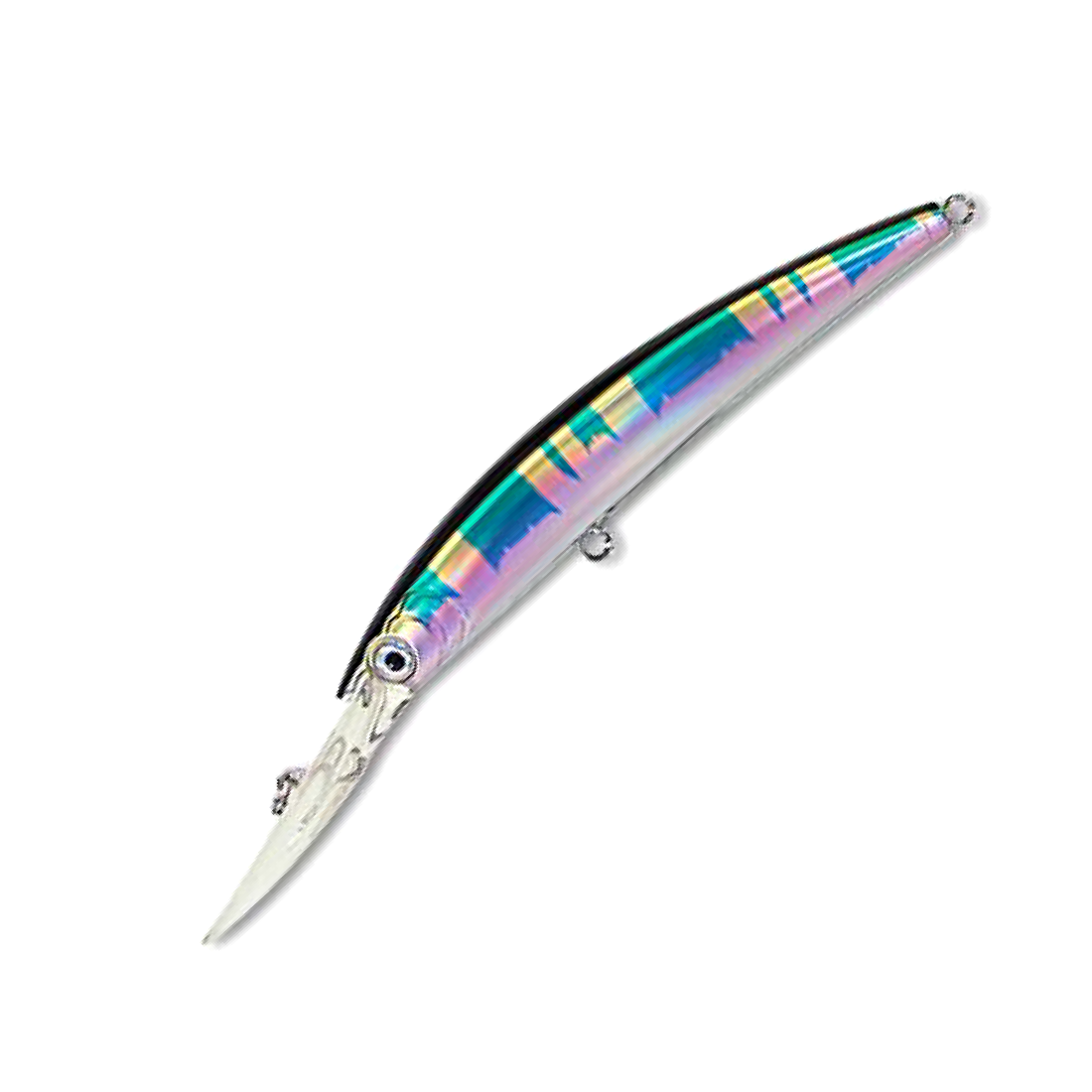 

Воблер Yo-Zuri CRYSTAL MINNOW DD 110F R539 # OK, Черный;голубой;розовый;серебристый, CRYSTAL MINNOW DD