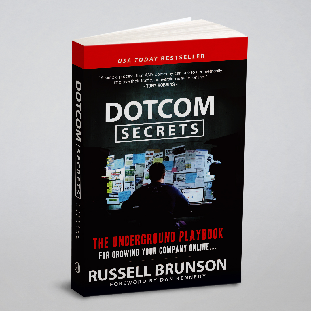 

DotComSecrets. Дотком секреты: на англ. яз. Маркетинг