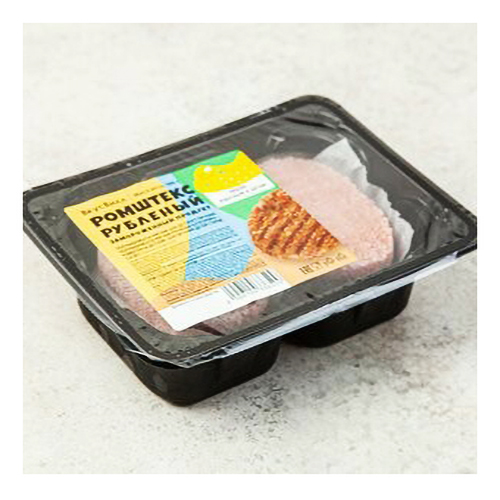 

Ромштекс свино-говяжий ВкусВилл детский замороженный 400 г