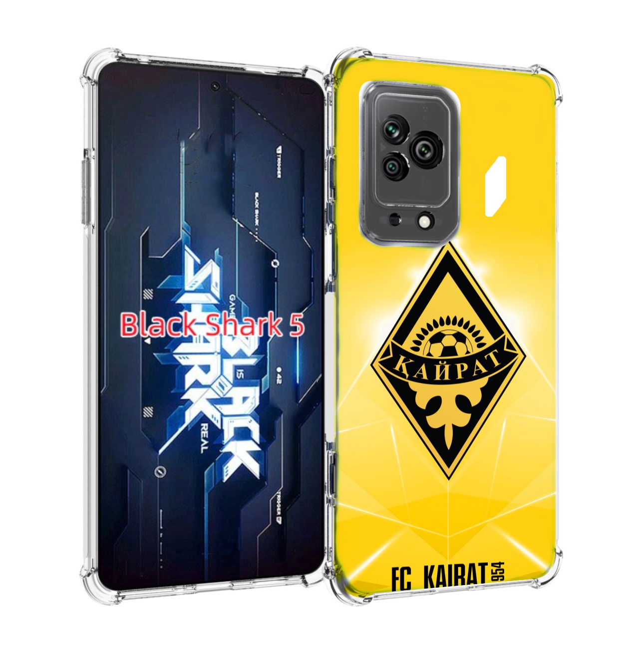 

Чехол MyPads фк каират алматы для Xiaomi Black Shark 5, Прозрачный, Tocco