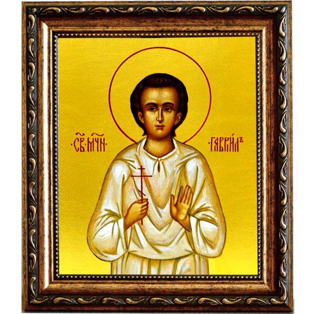 

Гавриил Белостокский, Слуцкий, мученик младенец. Икона на холсте.