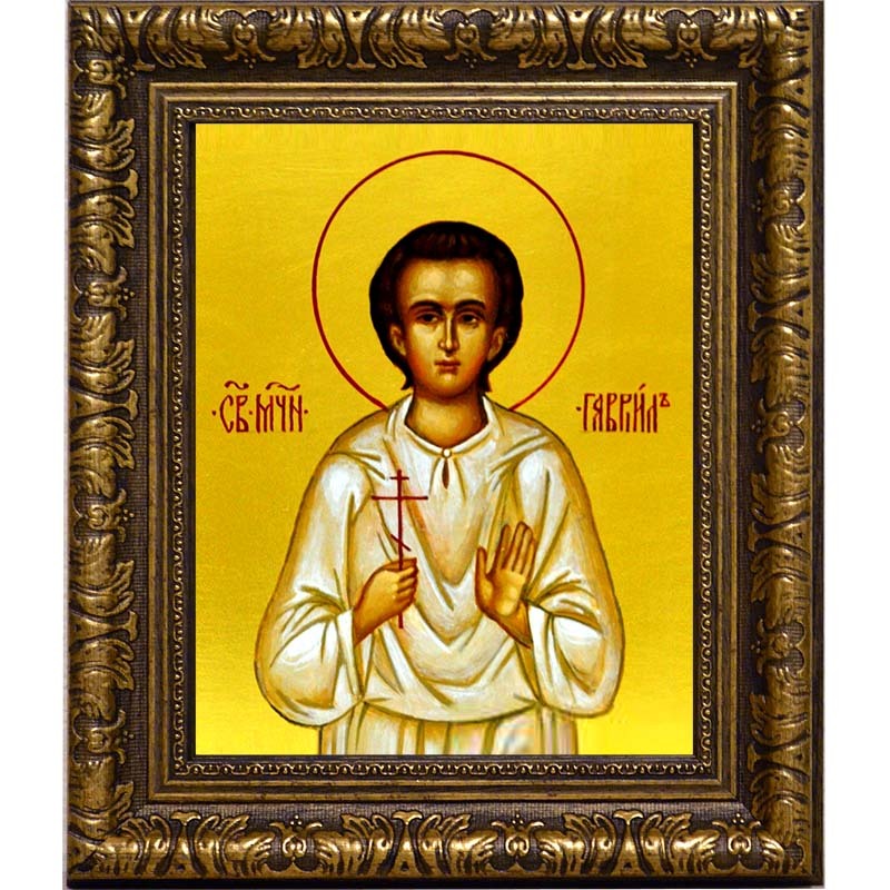 

Гавриил Белостокский, Слуцкий, мученик младенец. Икона на холсте.