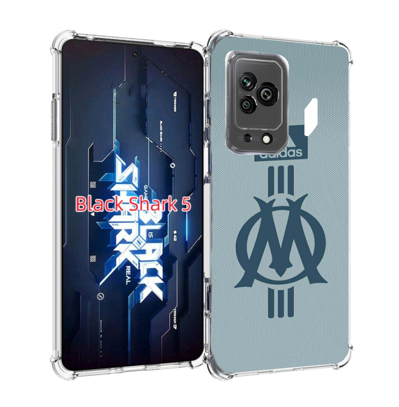 

Чехол MyPads фк марсель для Xiaomi Black Shark 5, Прозрачный, Tocco