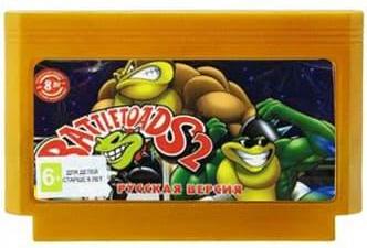 Картридж Боевые жабы (Battletoads) Русская Версия (8 bit)
