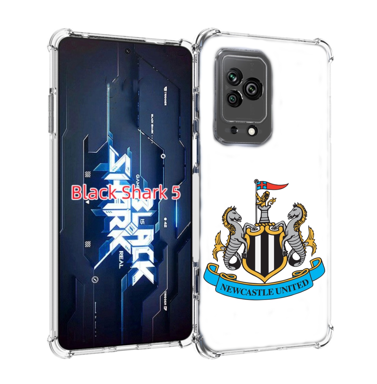 

Чехол MyPads фк ньюкасл для Xiaomi Black Shark 5, Прозрачный, Tocco
