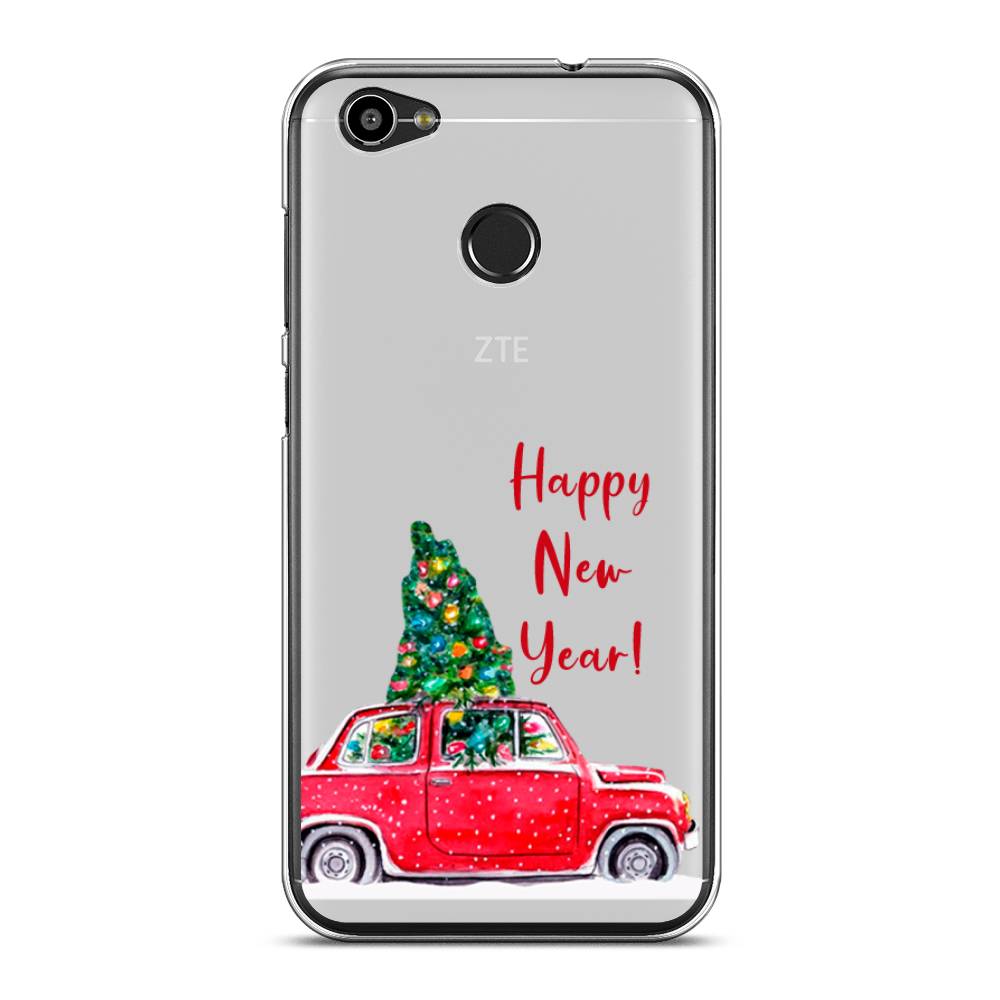 

Чехол на ZTE Blade A6 "Happy New Year", Красный;зеленый, 132350-5