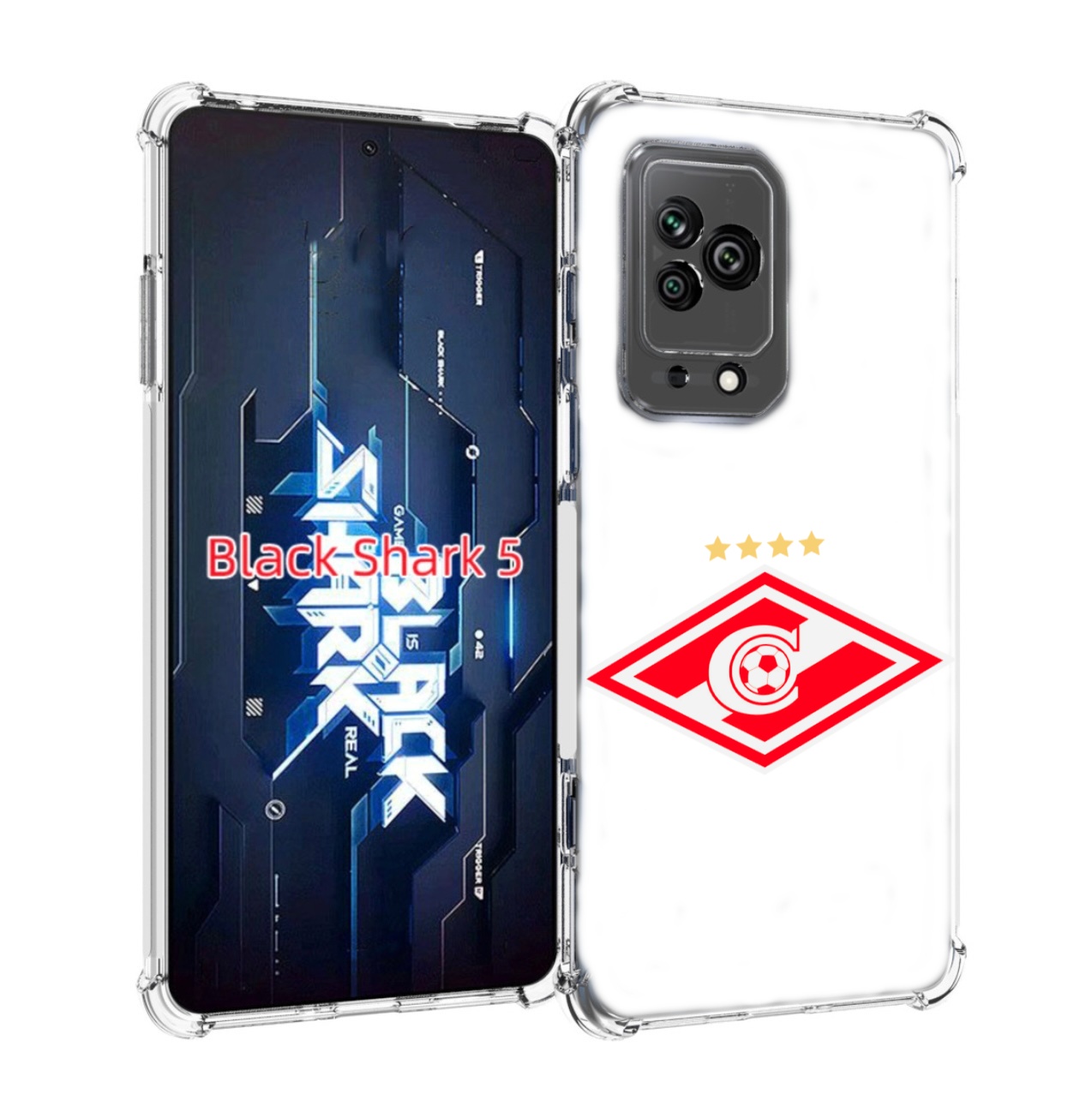 

Чехол MyPads фк спартак 1 для Xiaomi Black Shark 5, Прозрачный, Tocco