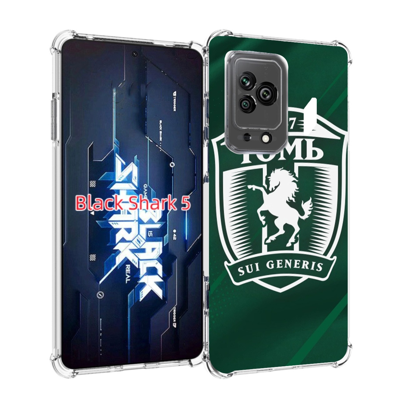 

Чехол MyPads фк томь томск для Xiaomi Black Shark 5, Прозрачный, Tocco