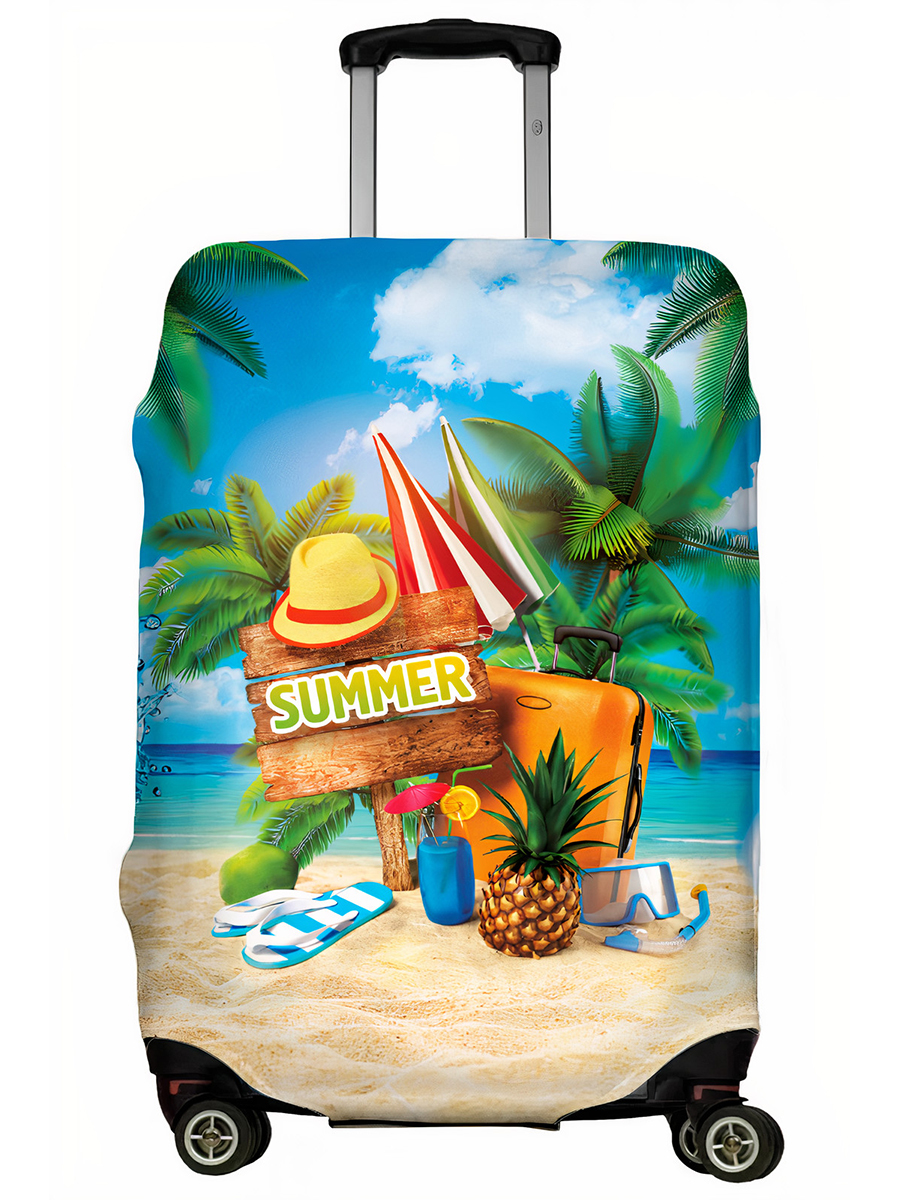 фото Чехол для чемодана lejoy lj-case-185 summer holiday s