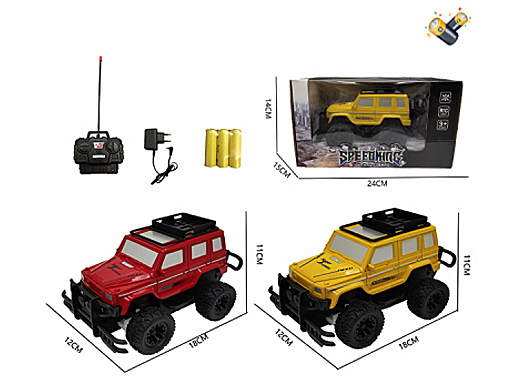 фото Внедорожник р/у, аккум. и зарядное устройство, 18см, арт. sl18-4b импортные товары(игрушки)