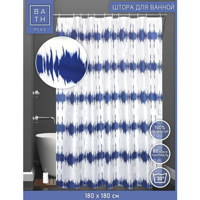 

Шторка Bath Plus Trend 180x180cm ch21018-1