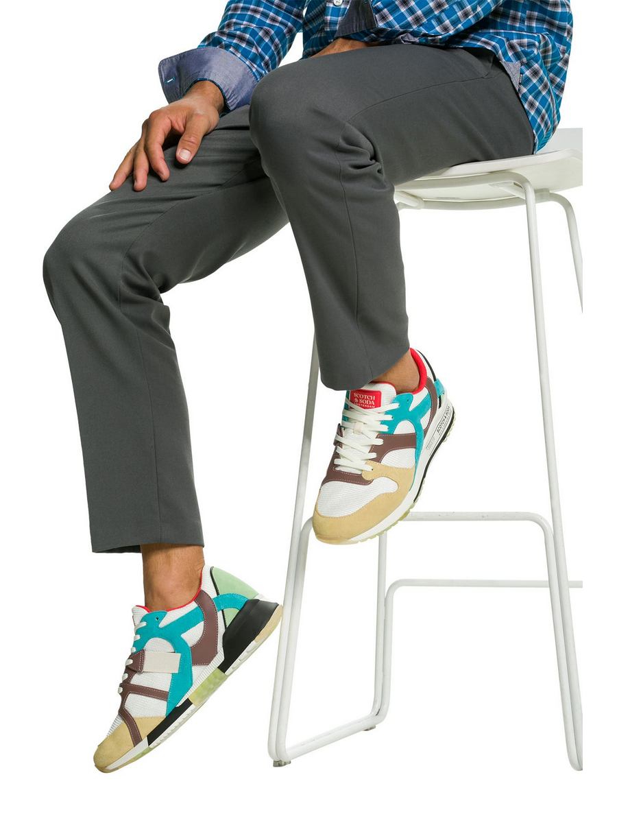 

Кроссовки унисекс Scotch & Soda 001390024 белые 43 EU, Белый, 001390024