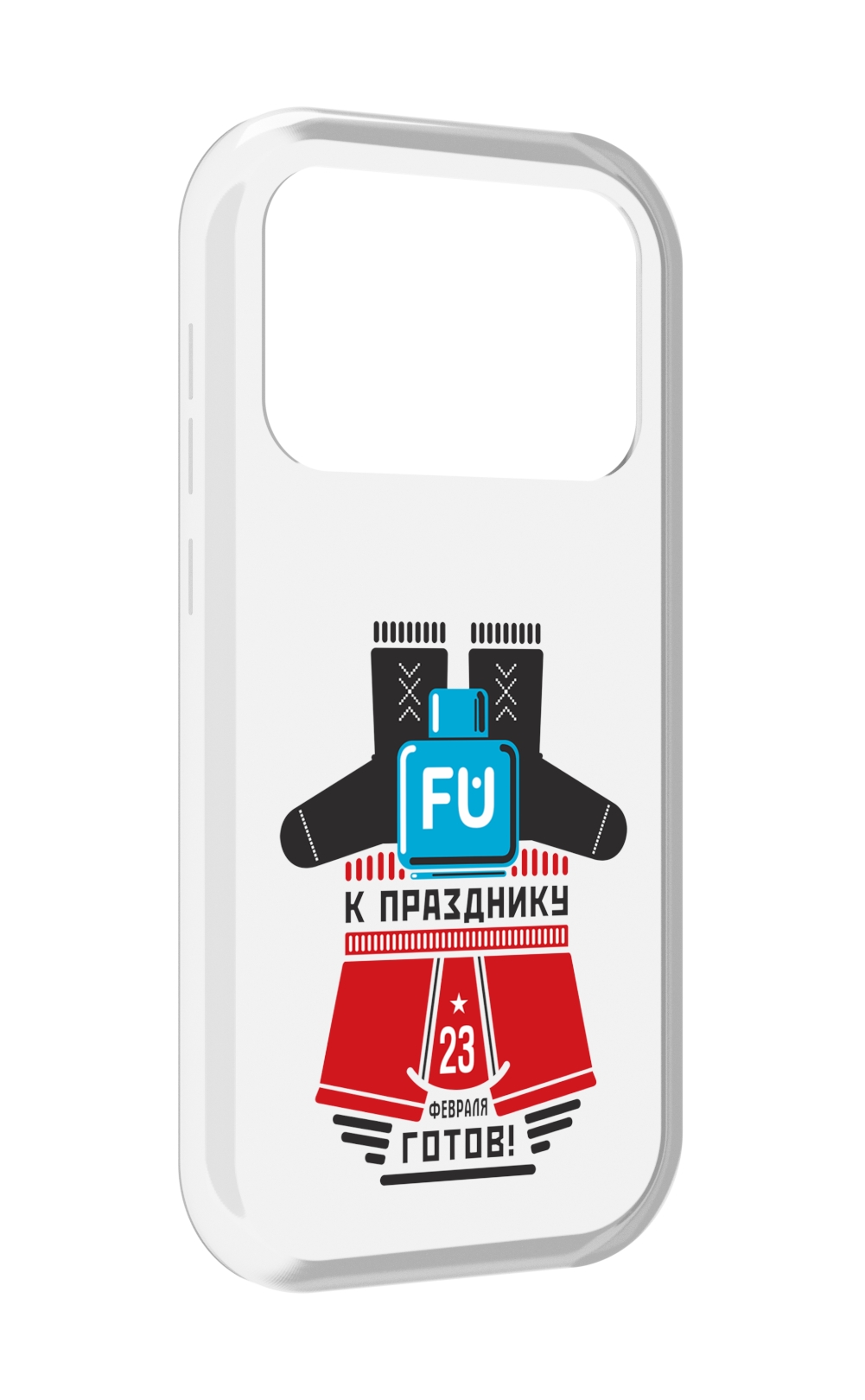 Чехол MyPads 23 февраля подарки к празднику для Oukitel F150 Air1 Pro / F150 Air1