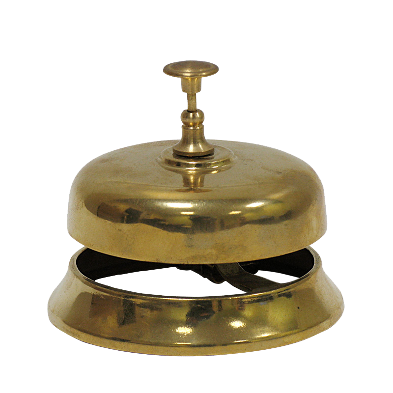 OLDIM-6603 Звонок настольный Секретарский, диам. 9 см