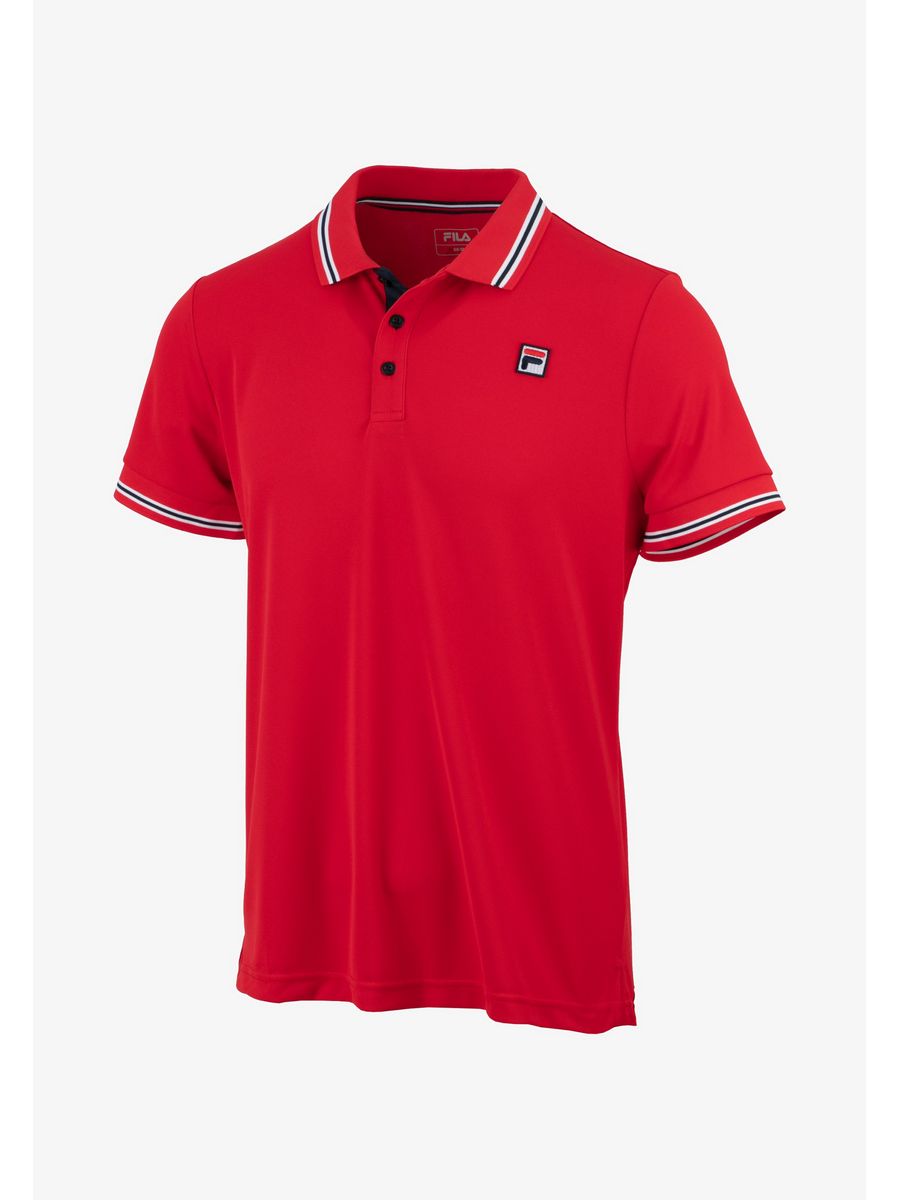 

Футболка мужская FILA 1FI42B001 красная S, Красный, 1FI42B001