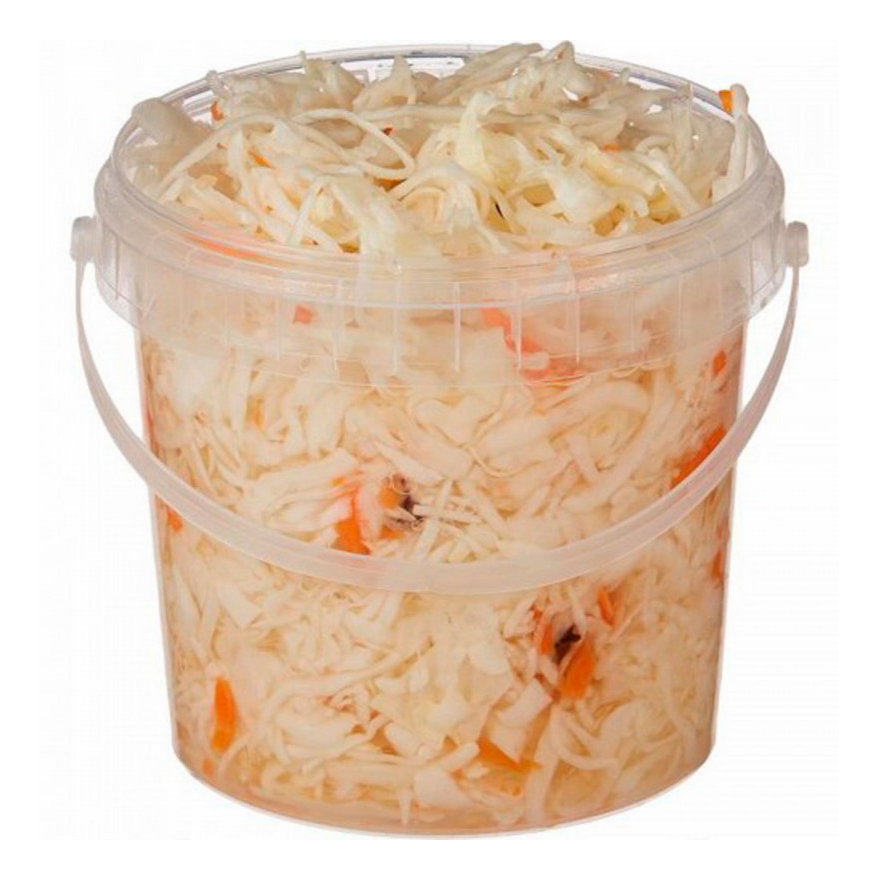 

Капуста квашеная с яблоками 500 г