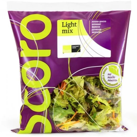 

Салатная смесь Scoro Light Mix 130 г