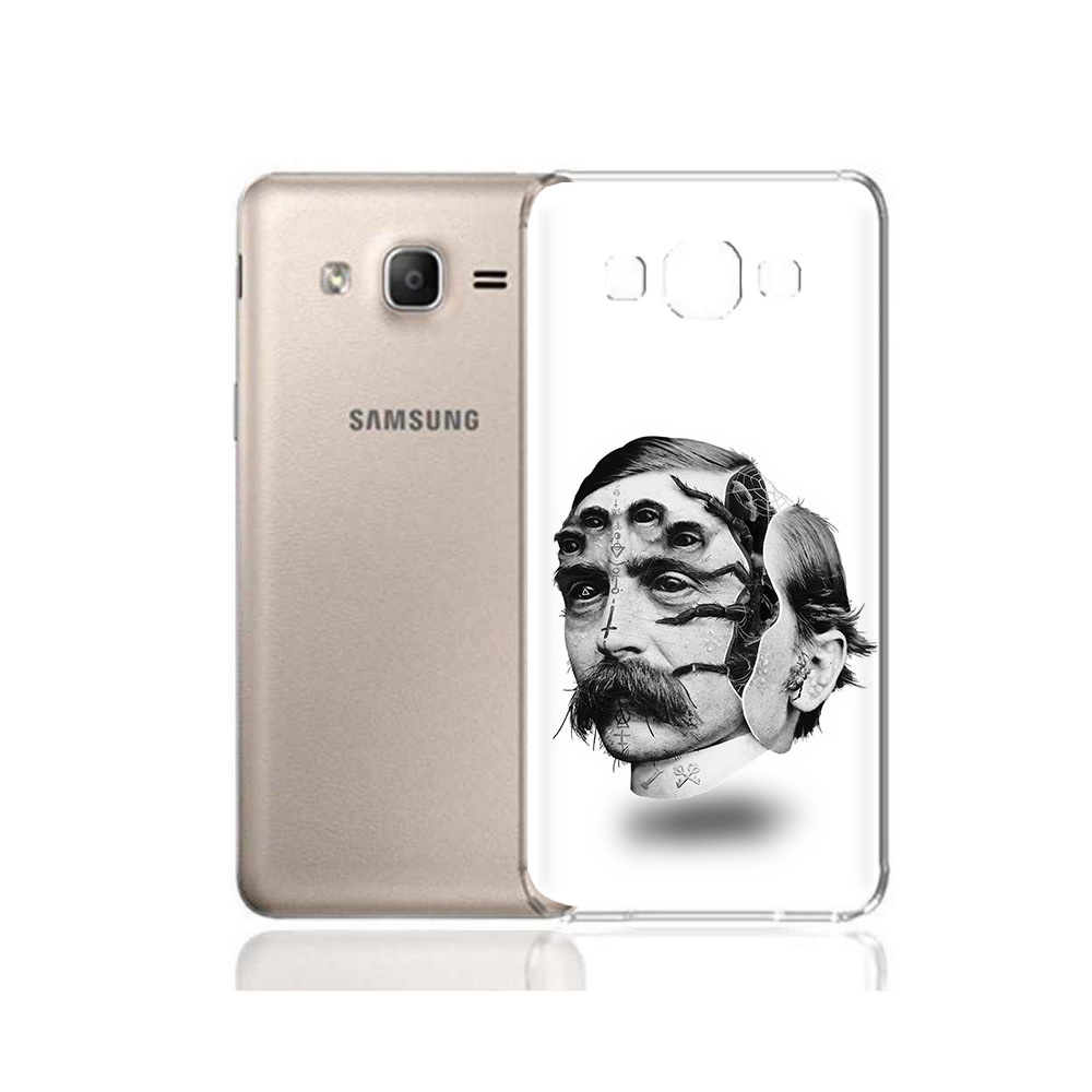 

Чехол MyPads Tocco для Samsung Galaxy A7 (2015) страшное лицо мужчины (PT11625.595.629), Прозрачный, Tocco
