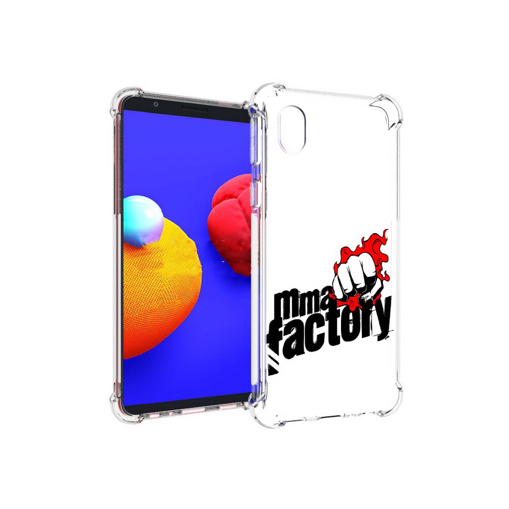 

Чехол MyPads Tocco для Samsung Galaxy A01 Core Единоборства ММА (PT151825.477.74), Прозрачный, Tocco