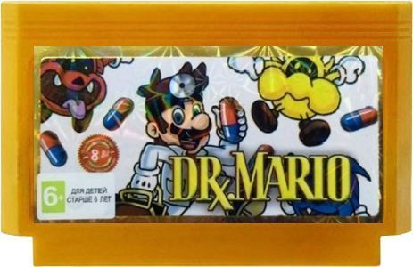 

Картридж Доктор Марио (DR. Mario) (8 bit)