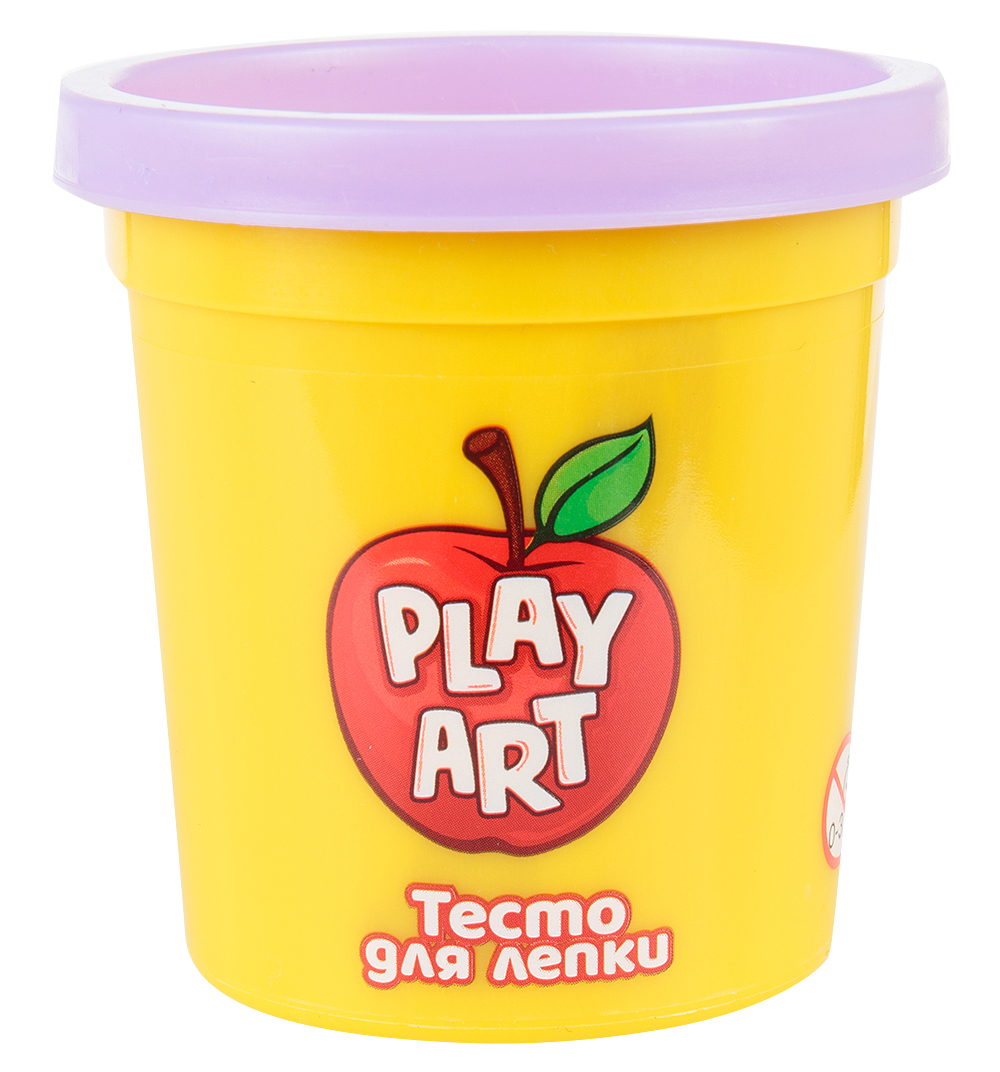 

Пластилин Play Art Баночки 85 г фиолетовый