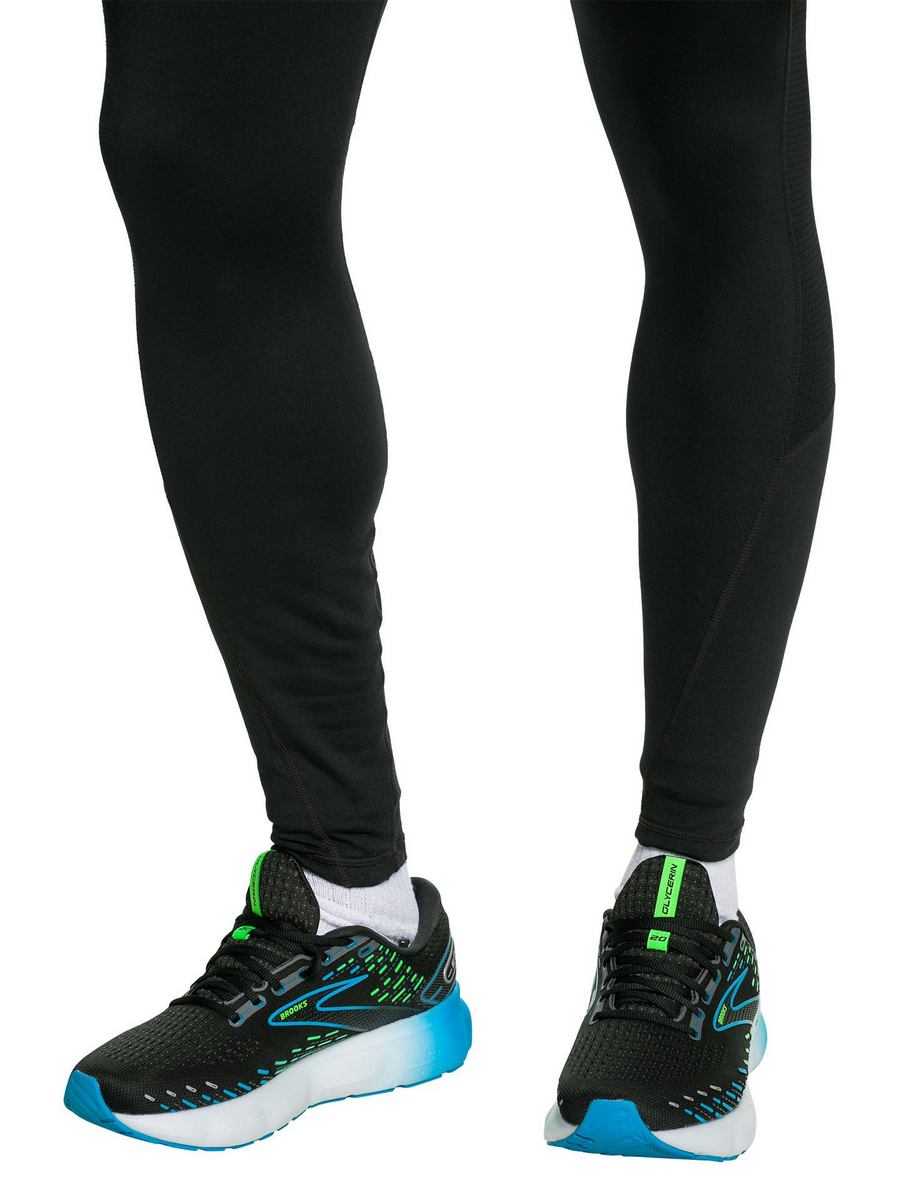 

Кроссовки мужские Brooks 001392322 черные 45.5 EU, Черный, 001392322
