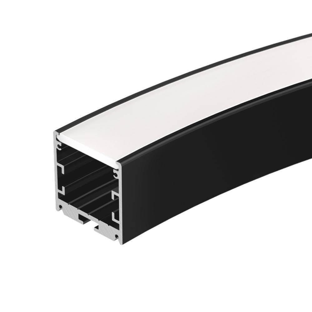 фото Профиль arlight sl-arc-3535-d800-a45 black (320мм, дуга 1 из 8)
