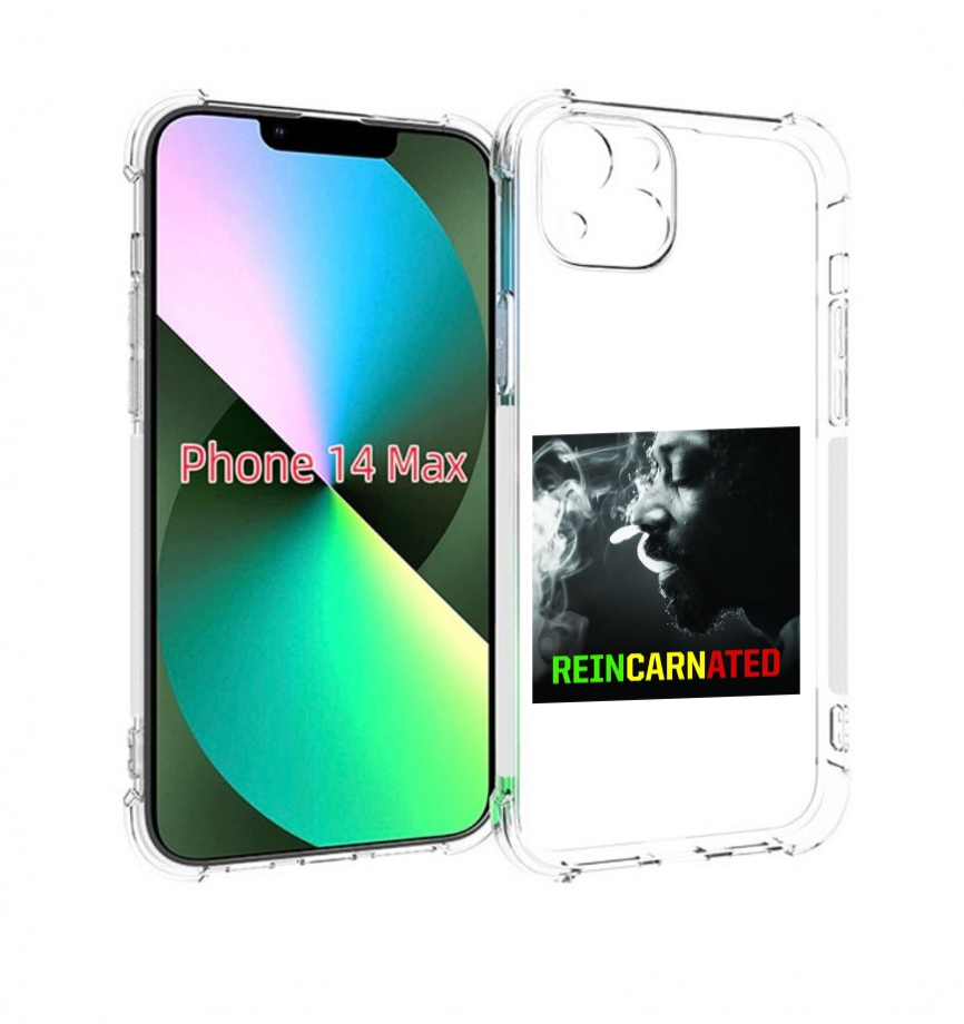 

Чехол MyPads Snoop Dogg REINCARNATED для iPhone 14 Plus (6.7), Прозрачный, Tocco