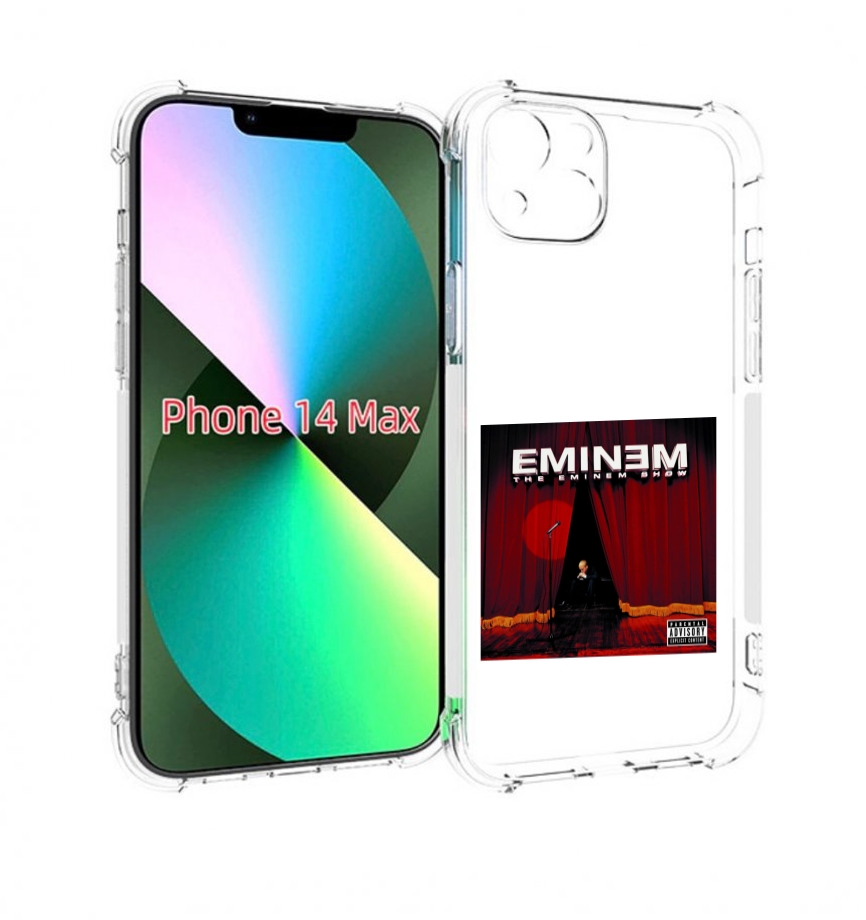 

Чехол MyPads THE EMINEM SHOW для iPhone 14 Plus (6.7), Прозрачный, Tocco