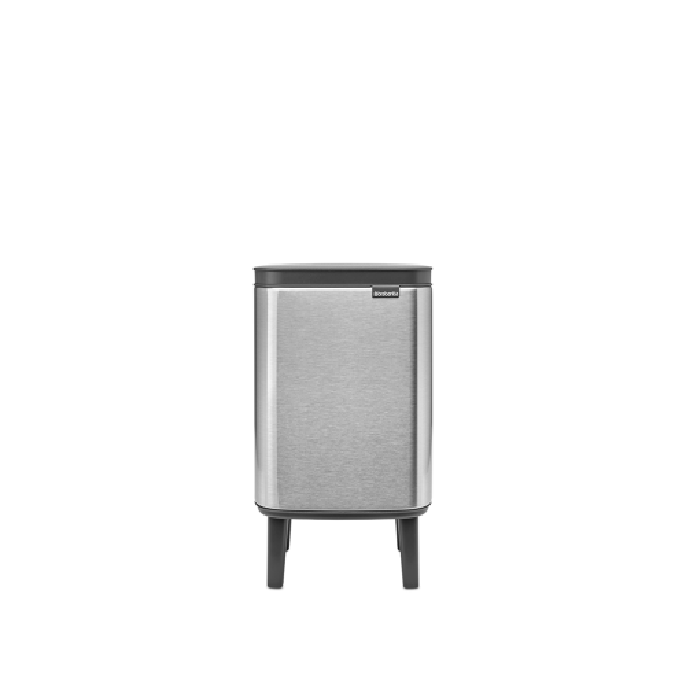 

Бак мусорный Brabantia Bo Hi стальной матовый (FPP) 12л 227264, 227264