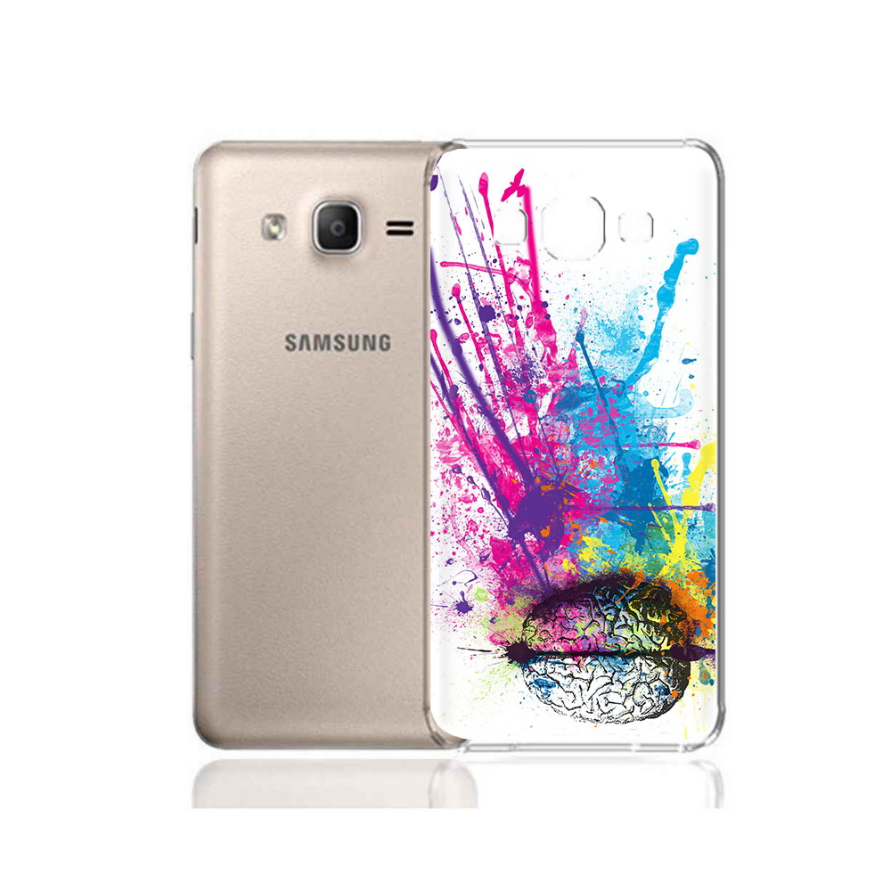 

Чехол MyPads Tocco для Samsung Galaxy A7 (2015) яркий красочный мозг (PT11625.595.710), Прозрачный, Tocco