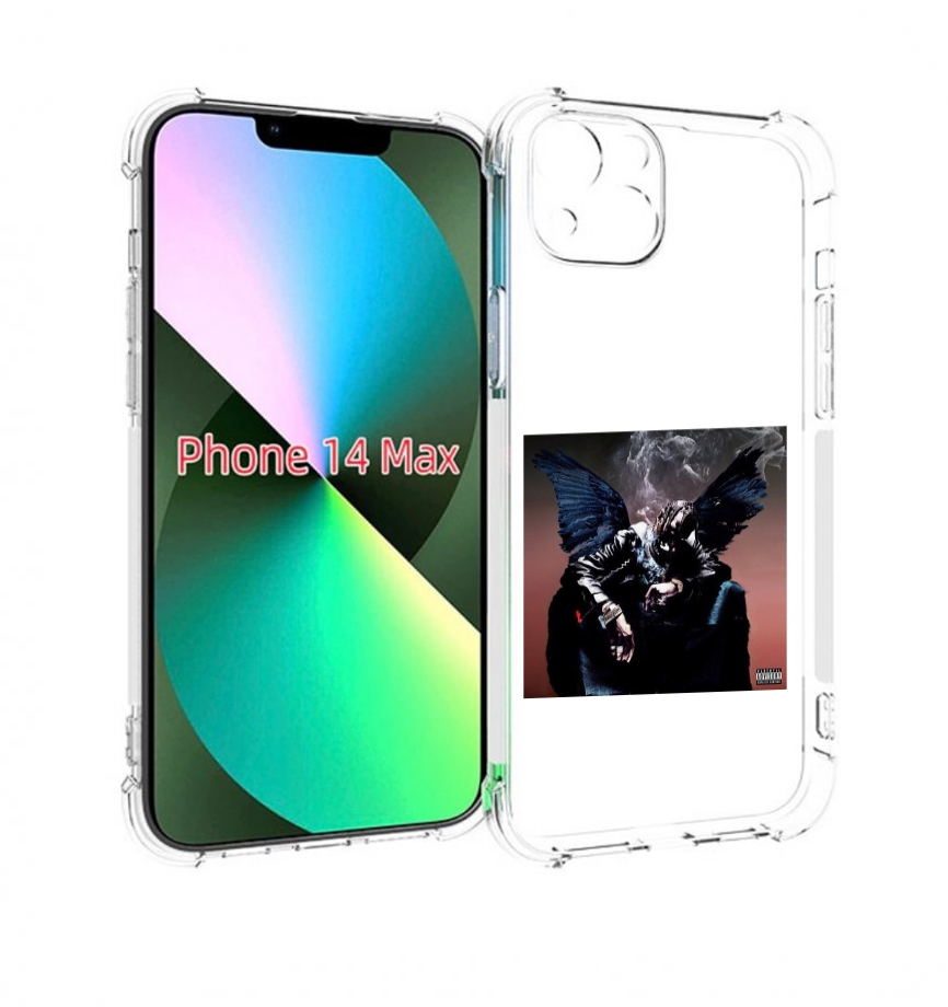 

Чехол MyPads Travis Scott - Birds In The Trap Sing McKnight для iPhone 14 Plus (6.7), Прозрачный, Tocco