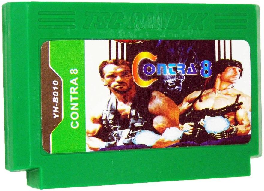 Картридж Контра 8 (Contra 8) (8 bit)