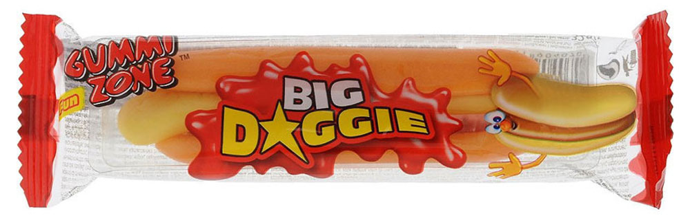 

Жевательный мармелад Gummi zone Big Doggie 32 г