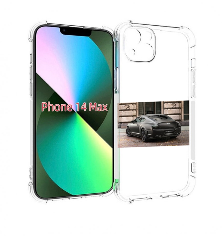 

Чехол MyPads bentley 1 мужской для iPhone 14 Plus (6.7), Прозрачный, Tocco