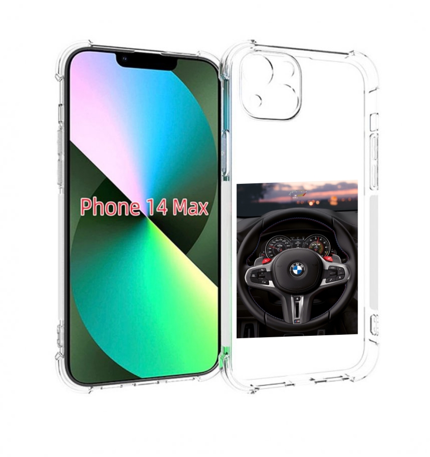 

Чехол MyPads bmw 4 мужской для iPhone 14 Plus (6.7), Прозрачный, Tocco