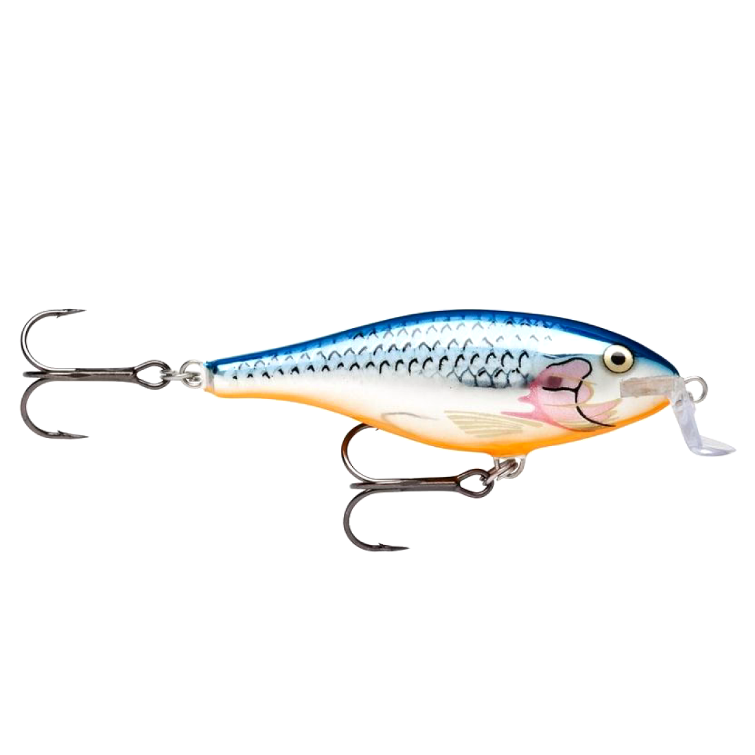

Воблер Rapala SSR09 # SB, Синий;белый;розовый;желтый, SR09