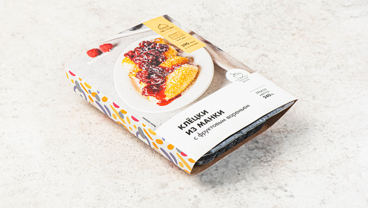

Клецки ВкусВиллАйс из манки с фруктовым вареньем замороженные 240 г