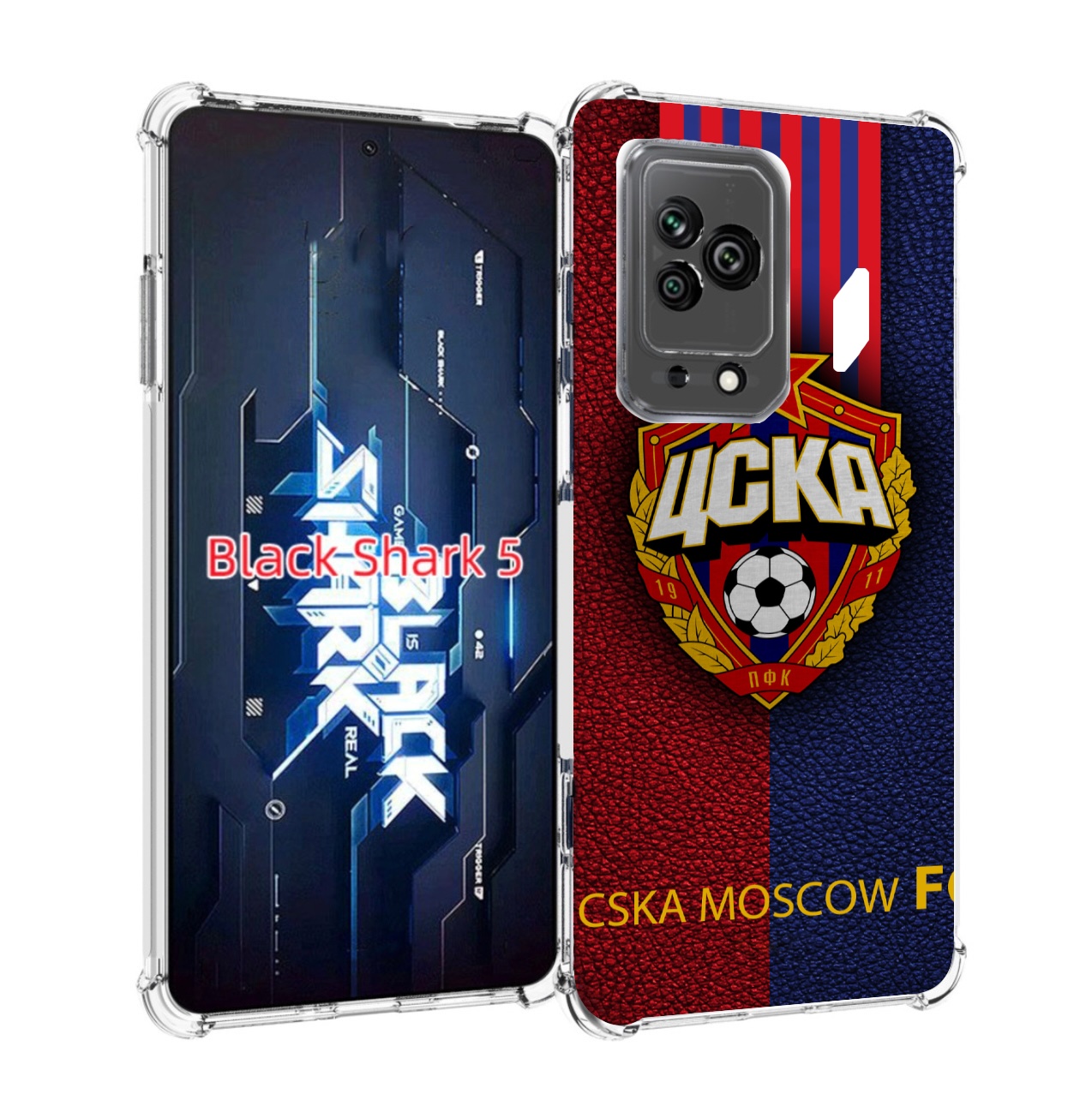 

Чехол MyPads фк цска для Xiaomi Black Shark 5, Прозрачный, Tocco