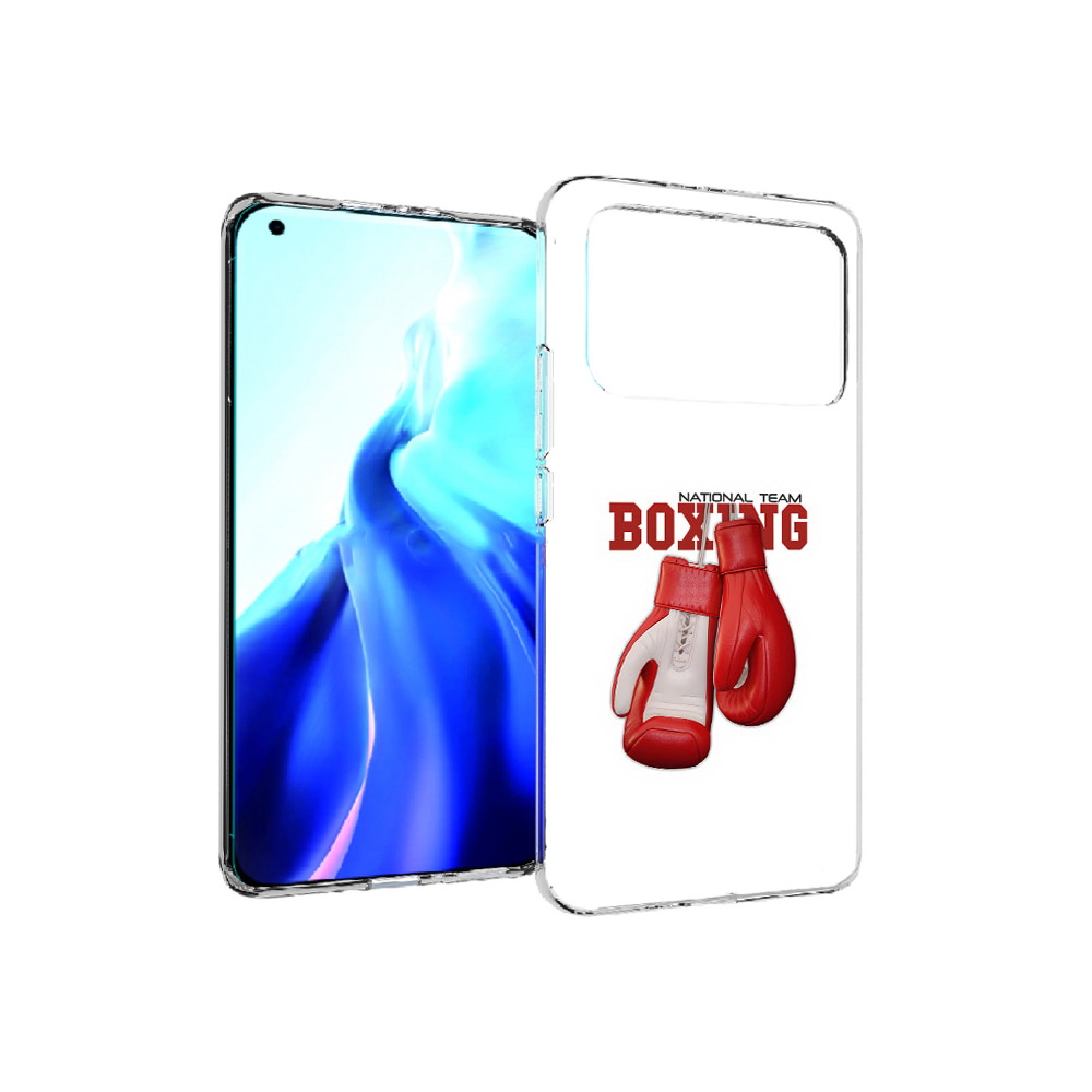

Чехол MyPads Tocco для Xiaomi Mi 11 Ultra боксерские перчатки (PT160500.261.244), Прозрачный, Tocco