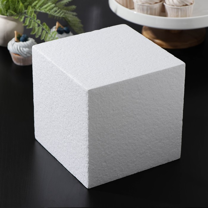

Фальшярус для торта квадратный, 20×20 см, h=20 см, Фальшярусы и подложки для торта "Профи"
