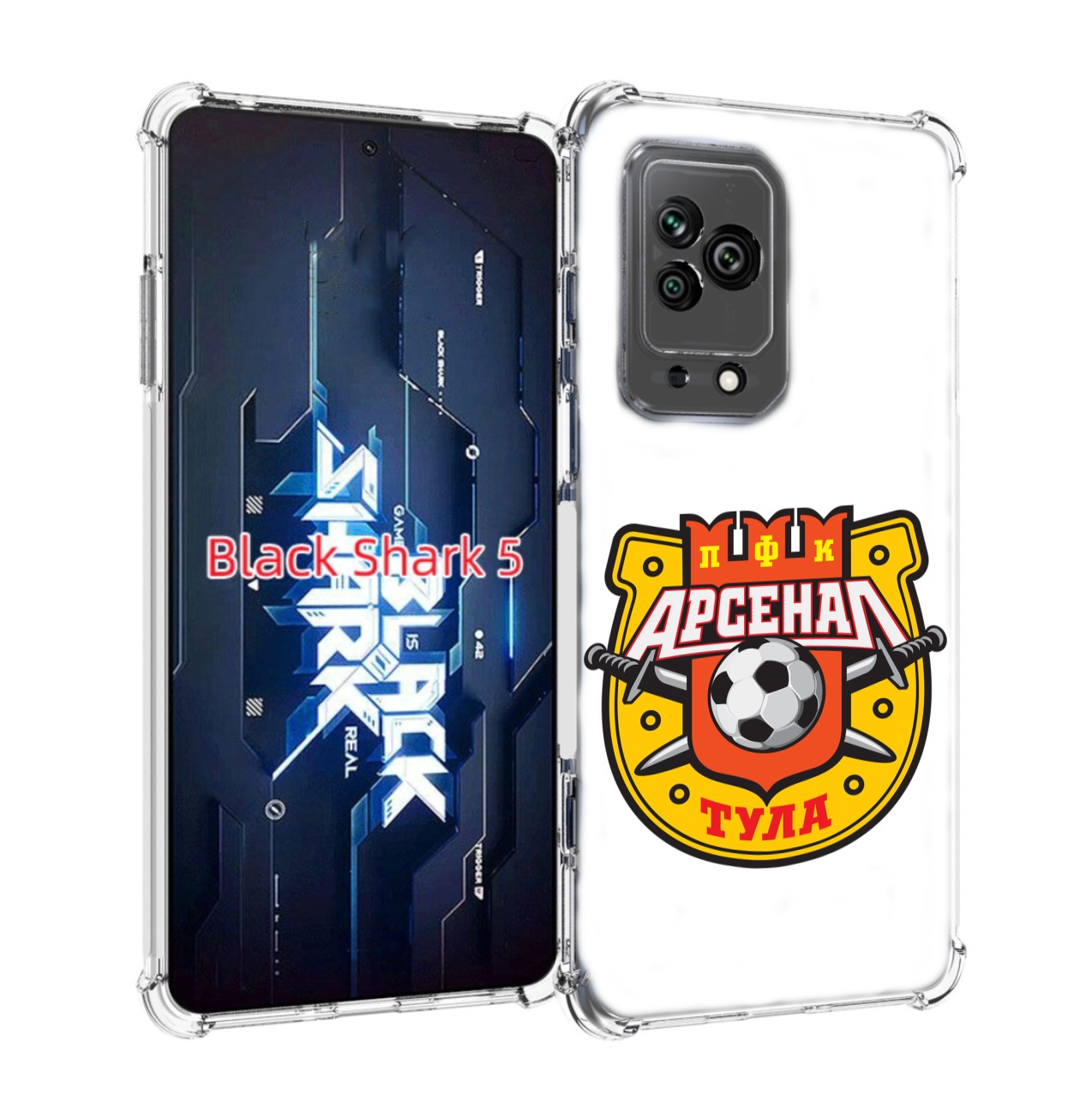 

Чехол MyPads фк-арсенал-тула-2 для Xiaomi Black Shark 5, Прозрачный, Tocco