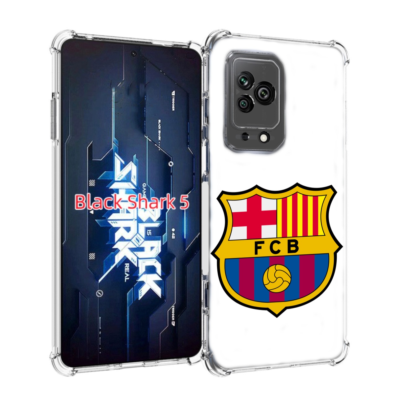 

Чехол MyPads фк-барселона-2 для Xiaomi Black Shark 5, Прозрачный, Tocco