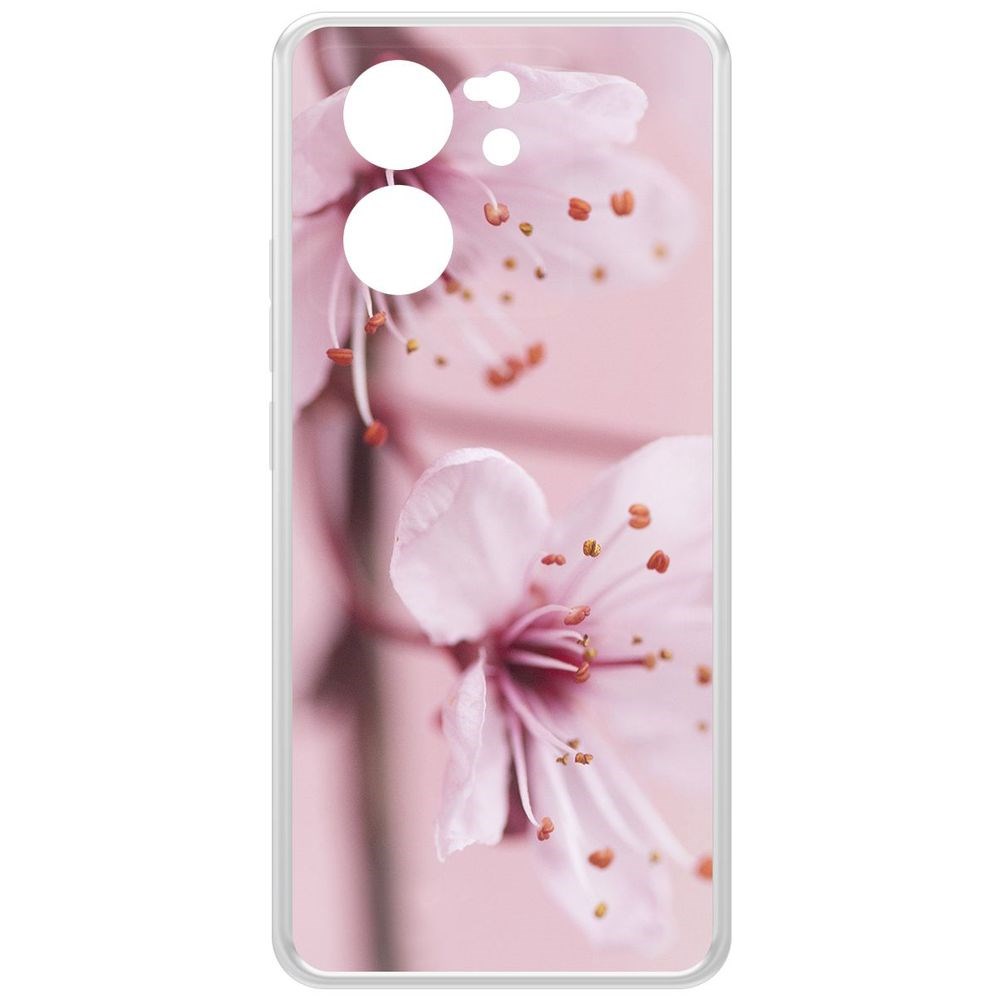 

Чехол-накладка Krutoff Clear Case Весна для Xiaomi 13T, Прозрачный