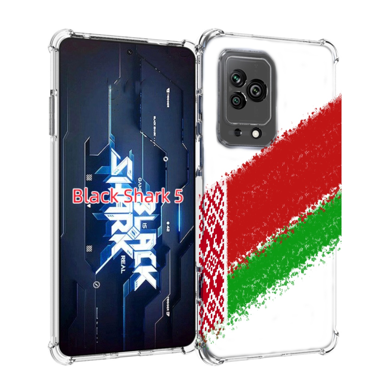 

Чехол MyPads флаг Белорусии мужской для Xiaomi Black Shark 5, Прозрачный, Tocco