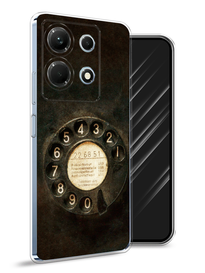 

Чехол Awog на Infinix Note 30 4G "Старинный телефон", Коричневый;бежевый;черный, 3104650-5