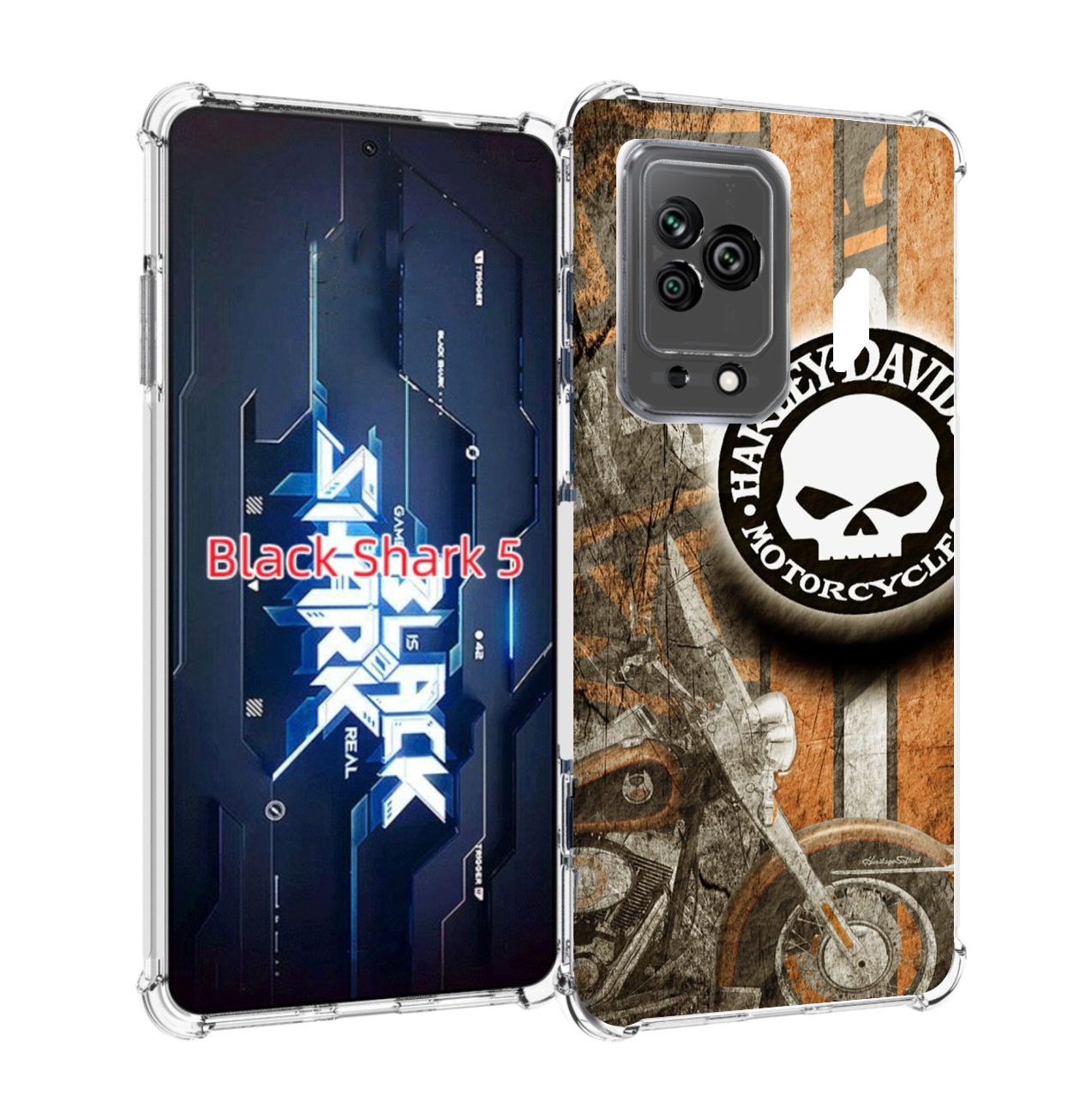 Чехол MyPads харлей девидсон для Xiaomi Black Shark 5 Tocco