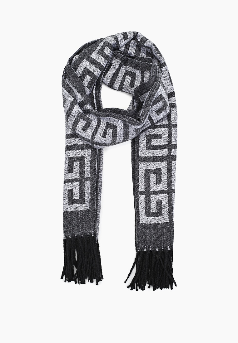 Шарф женский Rosedena shawl2329 черный, 70x180 см