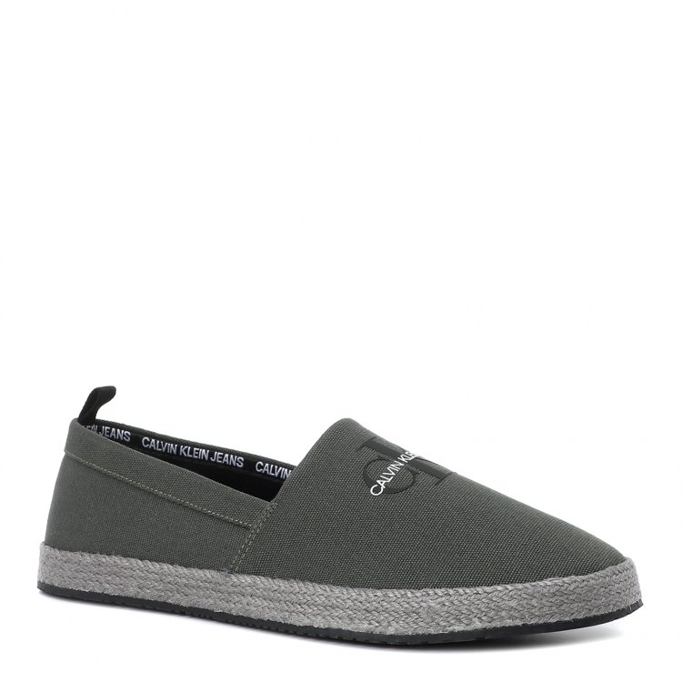 

Эспадрильи мужские Calvin Klein Jeans YM0YM00010_2527978 зеленые 42 EU