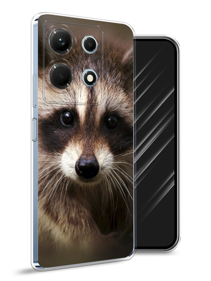 

Чехол Awog на Infinix Note 30 4G "Енот", Коричневый, 3104650-1